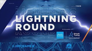 Lightning Round: You've got the best with CrowdStrike, says Jim Cramer