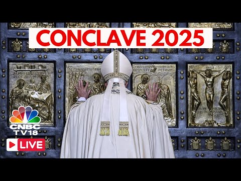 Conclave 2025 LIVE: Cardinals Vote To Elect A New Pope, Vatican | Chimney Sistine Chapel Smoke |N18G