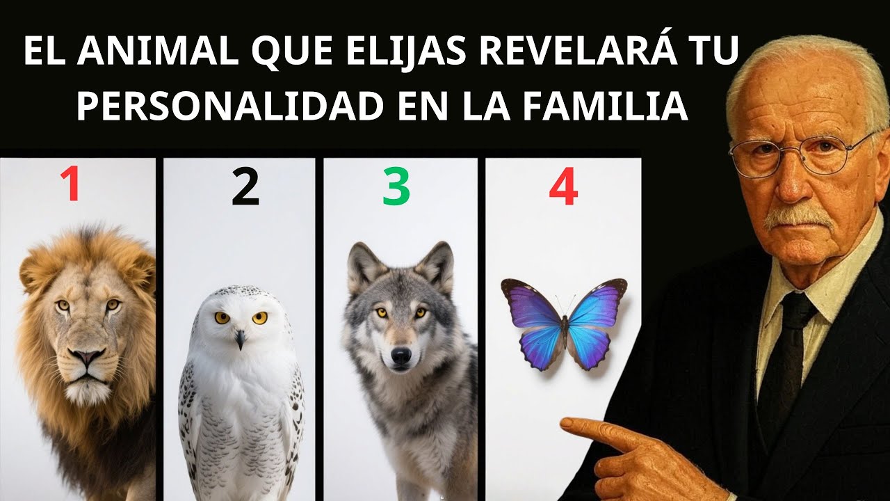 ELIGE UN ANIMAL Y DESCUBRE EL MENSAJE DE TU ALMA – TEST DE CARL JUNG
