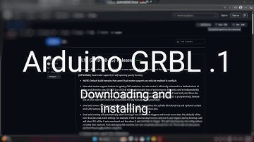 Downloading and installing GRBL for Arduino nano CNC shield 