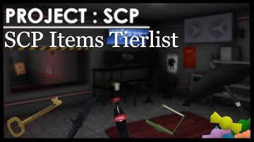 Ranking all SCP Items in Project: SCP
