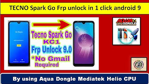 Tecno Spark Go 2020 Frp Unlock Android 9 || ( KC1 ) Google Account Bypass  new trick | TECH City 2.0
