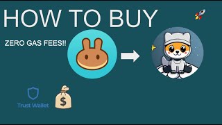 How To Buy BABY MOON FLOKI Coin⎜QUICK & EASY (Trust Wallet) screenshot 5