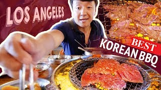 BEST KOREAN BBQ & Ox Bone Soup in Los Angeles | Japanese CLOUD Pancakes