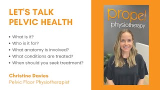 What is Pelvic Health? | Pelvic Floor Physiotherapist Christine Davies