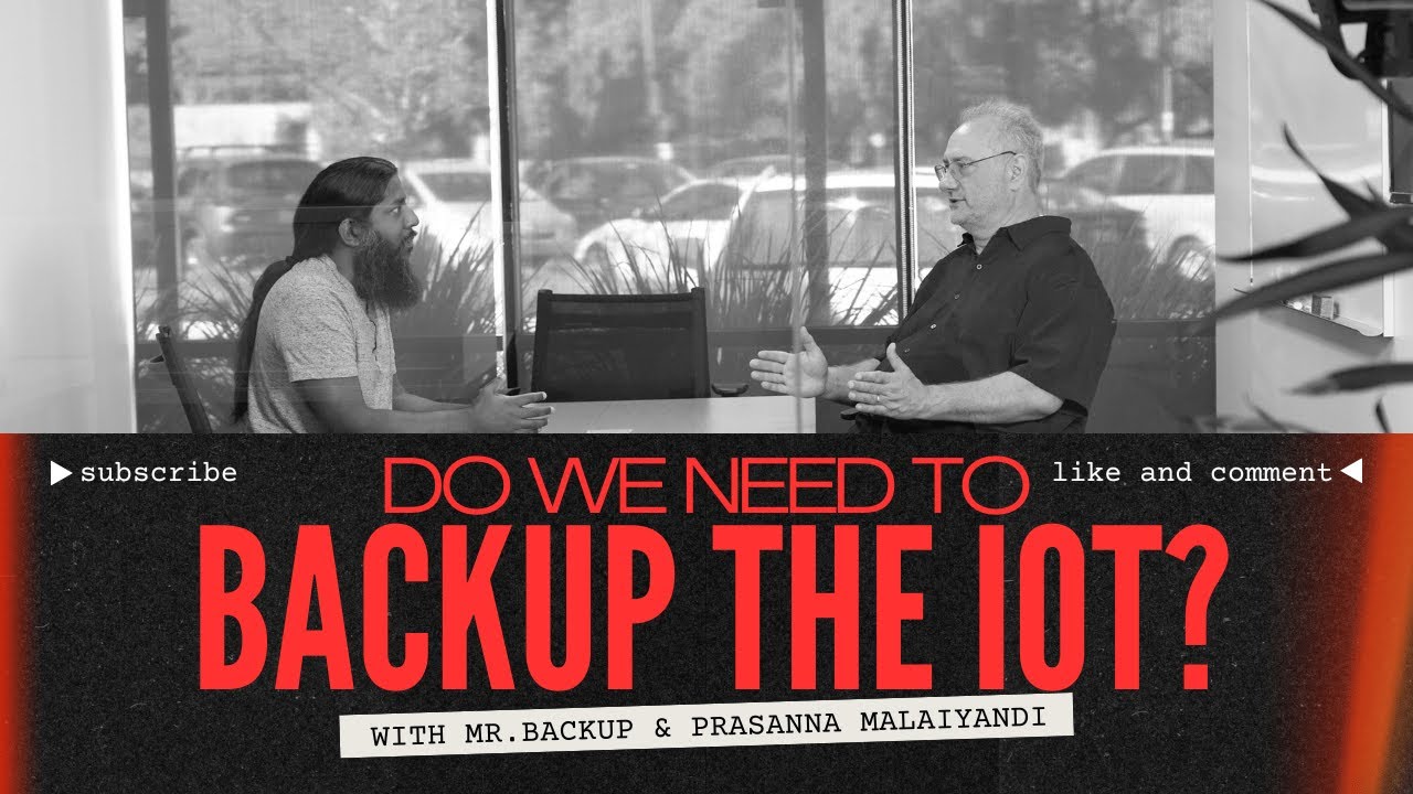 Do you need to back up IOT devices? Do you need to back up IOT devices?