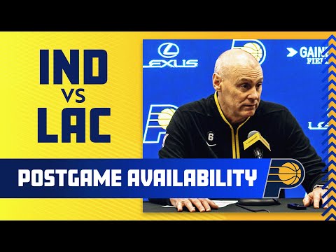 Indiana Pacers Postgame Media Availability (vs. LA Clippers) | December 31, 2022