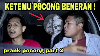 PRANK POCONG KETEMU POCONG BENERAN || double kill prank