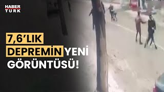 Kahramanmaraş'ta 7,6'lık depremin yeni görüntüleri ortaya çıktı!