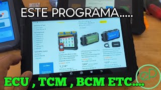 CON CUAL ESCANER PUEDO PROGRAMAR COMPUDADORAS Y MODULOS DEL AUTO 