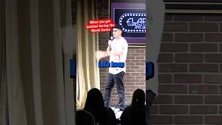 When you get heckled during the World Series #shorts #standupcomedy #standup #dodgers #baseball