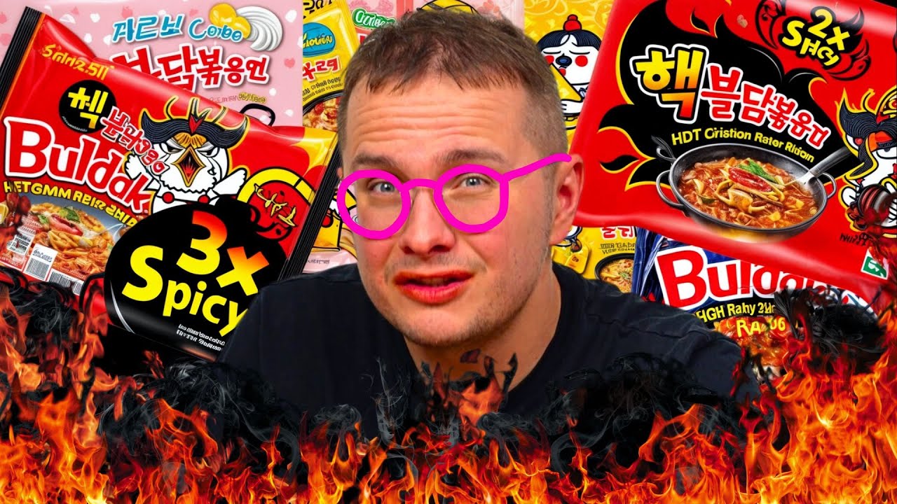 ZJADŁEM NAJOSTRZEJSZE BULDAKI -  KTÓRY NAJLEPSZY?!