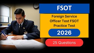 Foreign Service Officer Test 2026 | FSOT Practice Test (25 New Questions)