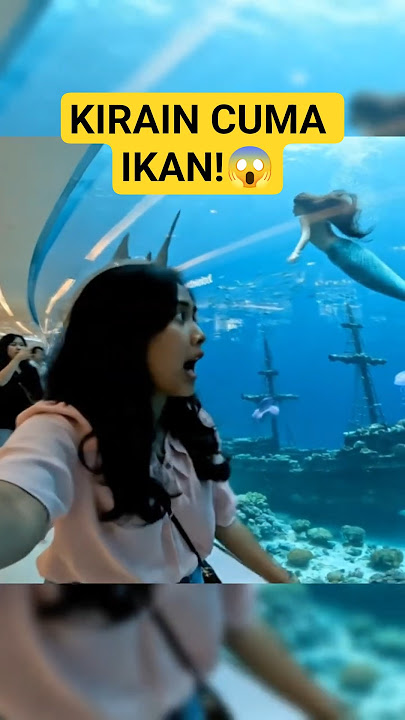 Review Akuarium Viral di Dalam Mall #PutriDuyung #Mermaid #WisataUnik #JalanJalan #Vlog