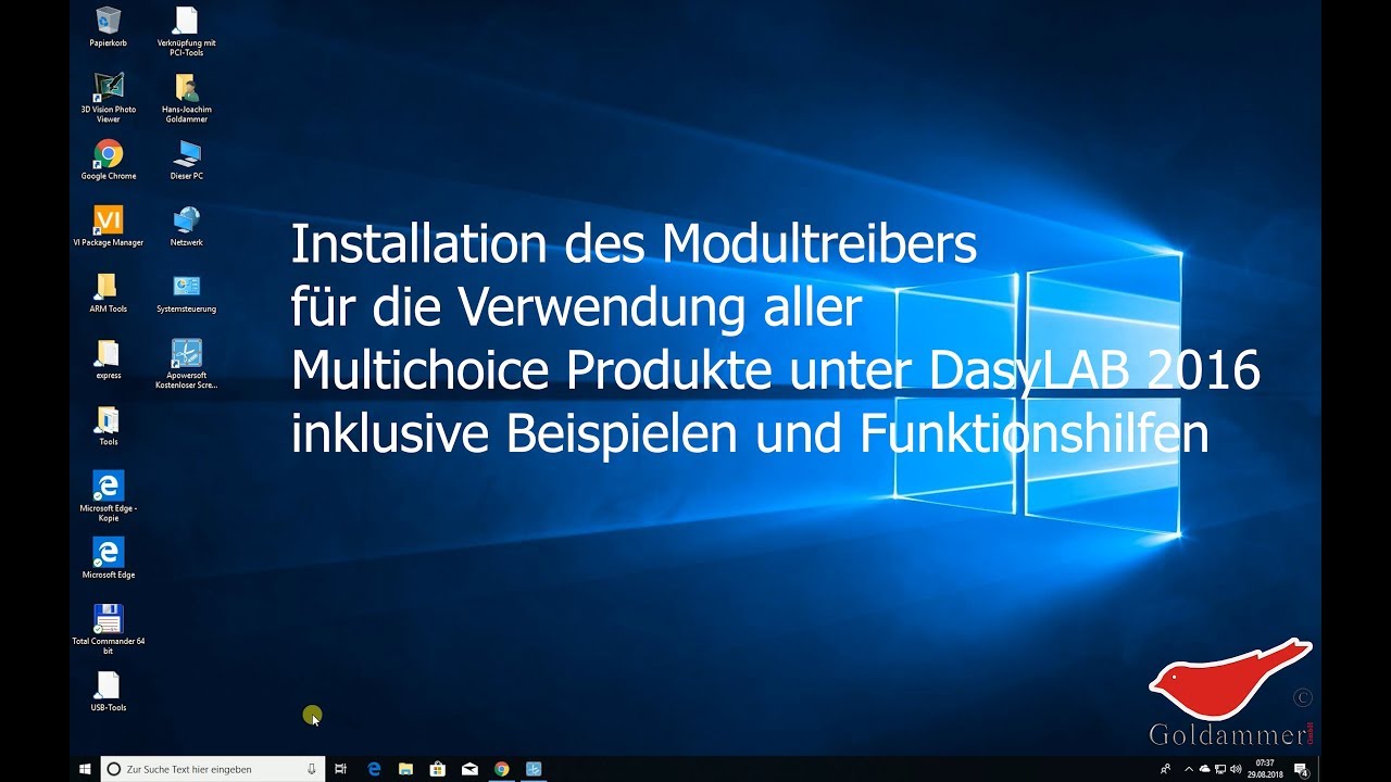Dasylab Modify Path Location Installation des Modultreibers für DasyLAB 2016 - YouTube