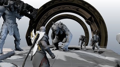 God of War Ragnarok - Kratos Animation Previz