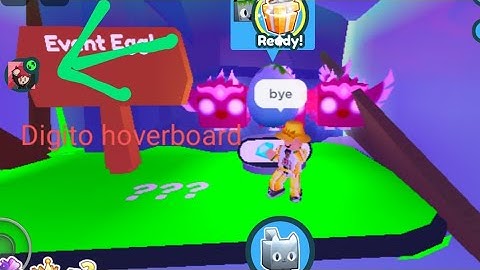 pet simulator Z secret slime event and digito hover board