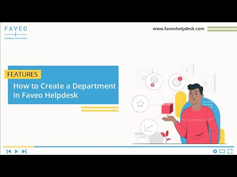 How to create a department in Faveo Helpdesk Pro