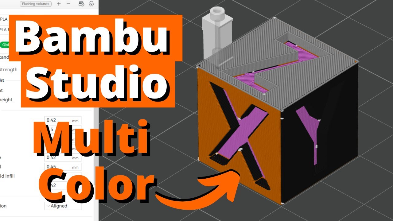Quick guide to multi color printing in bambu studio youtube