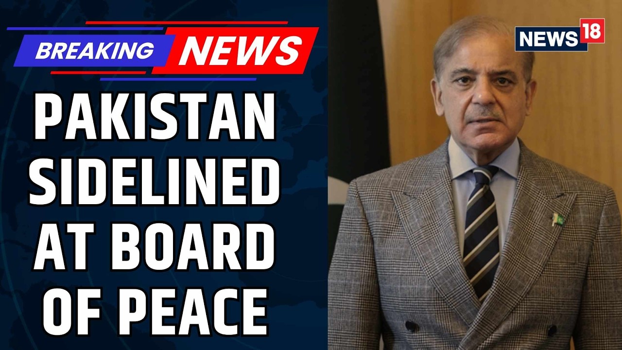 Shehbaz Sharif Sidelined at Trump’s Board of Peace Meeting, Highlights Pakistan’s Diplomatic Strain