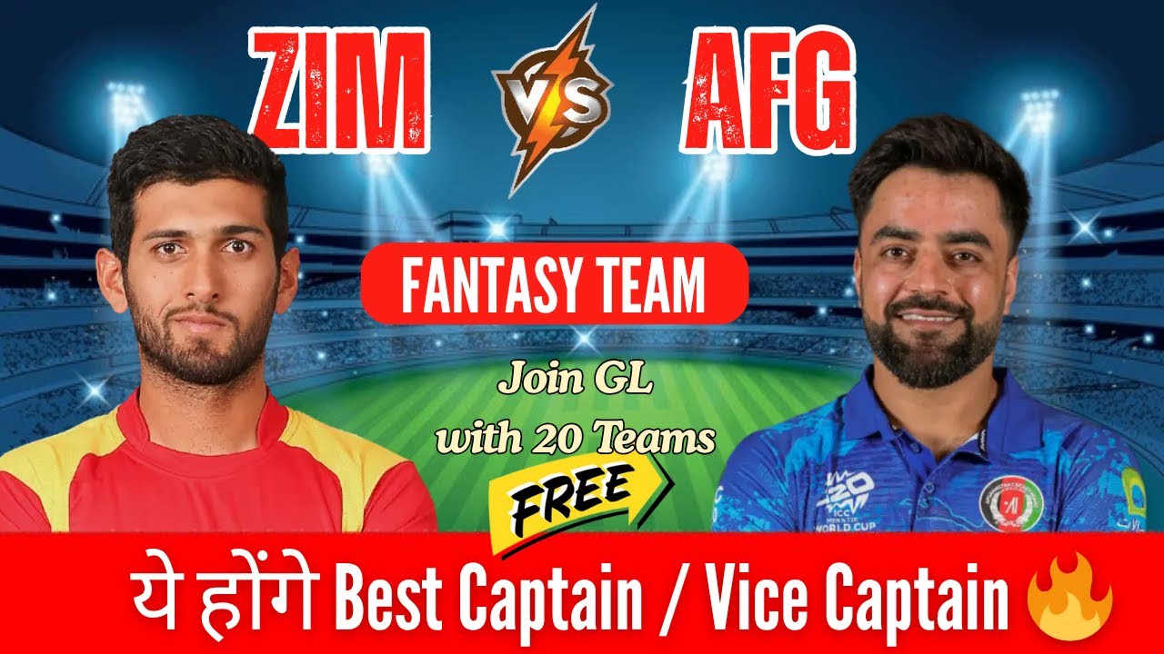 ZIM vs AFG 3rd T20I Dream11 Prediction | Zimbabwe vs Afghanistan Fantasy Team Today | Chandu Don