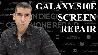 Samsung Galaxy S10E Screen Repair Replacement | How to Fix