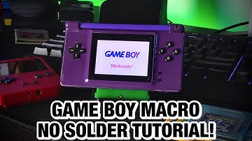 Gameboy Macro Tutorial (No Soldering!)
