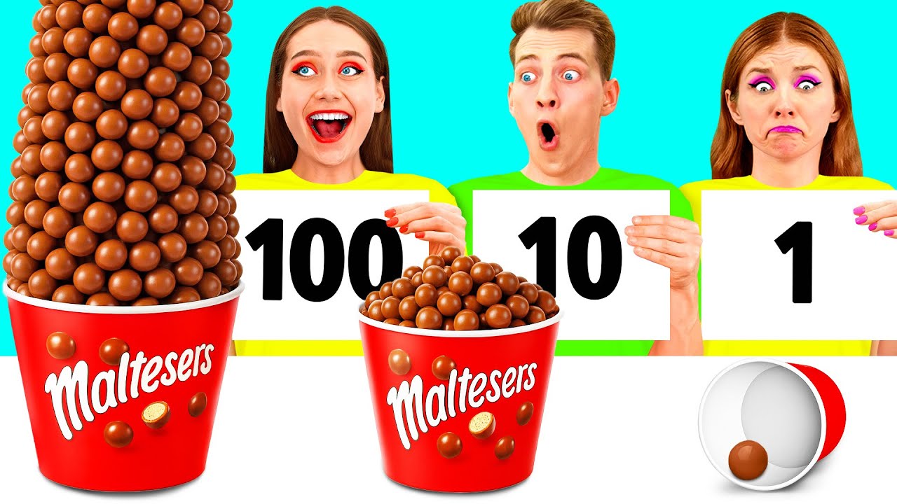 Большая, Средняя или Маленькая ложка Челлендж