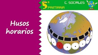 Husos horarios. Sociales, 5º Primaria. Tema 2