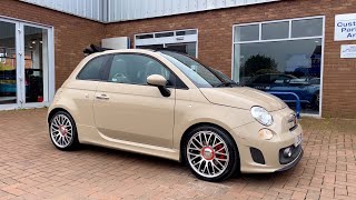 Abarth 595C 1.4 T-Jet Turismo Cabrio Auto 2dr (Please Watch in Highest Quality HD)