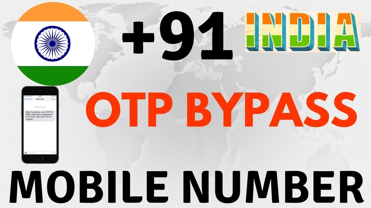 Indian Mobile Number For OTP Bypass Indian Disposal Mobile Number 
