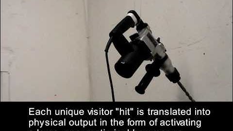 Alerting Infrastructure! by Jonah Brucker-Cohen