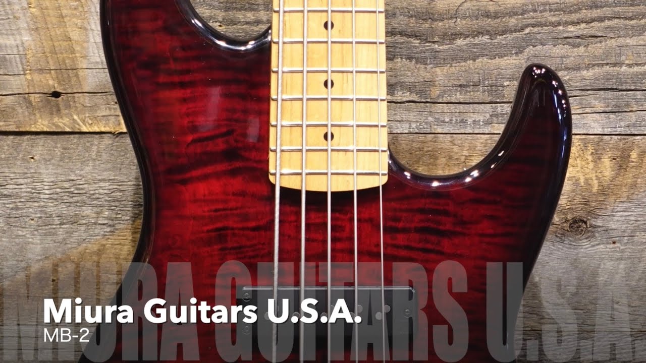 Sound Sample【Miura Guitars U.S.A. / MB-2】 - YouTube