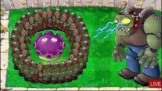 Strongest Fusion plants vs zombies hybrid mod game play Day 10