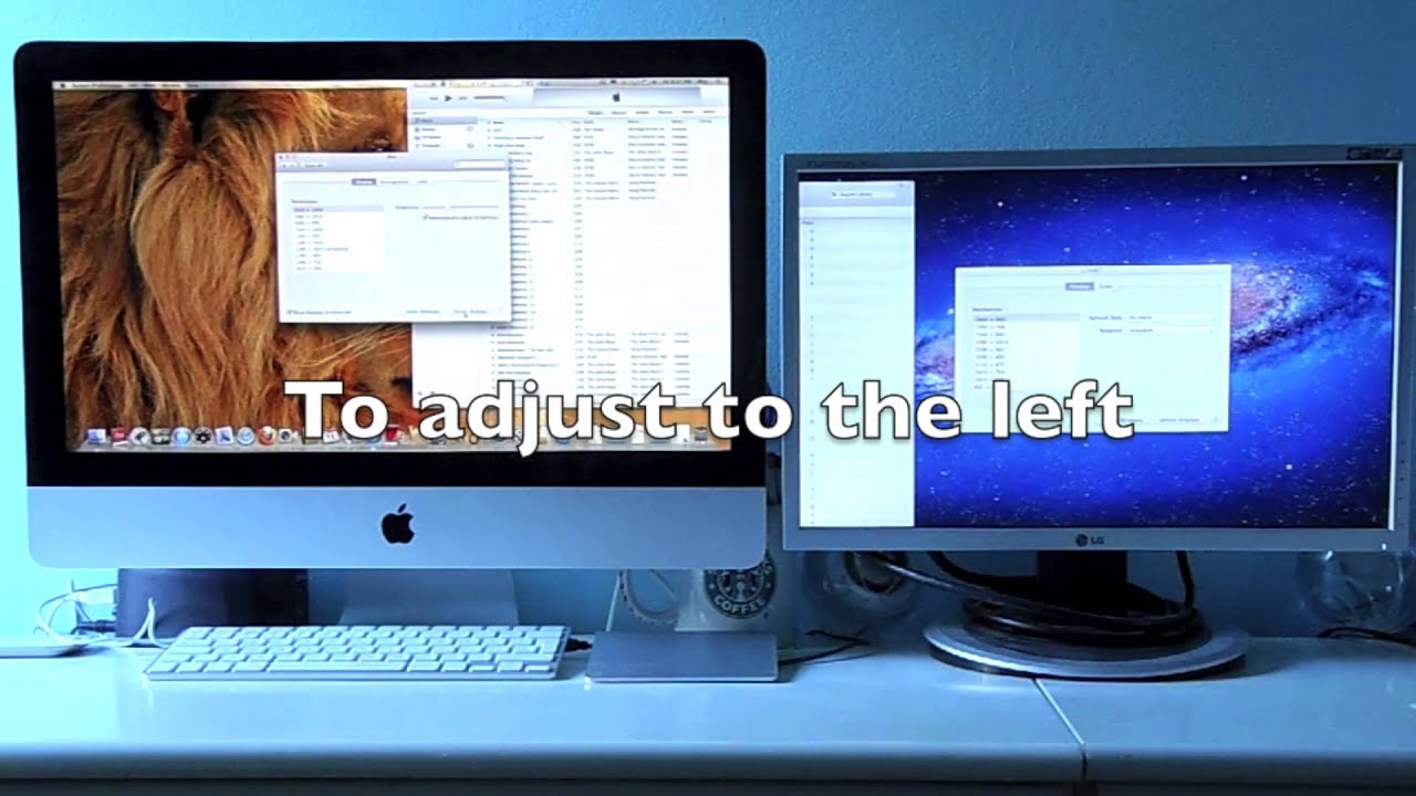 How to add a second screen on your iMac 2011 onwards - YouTube