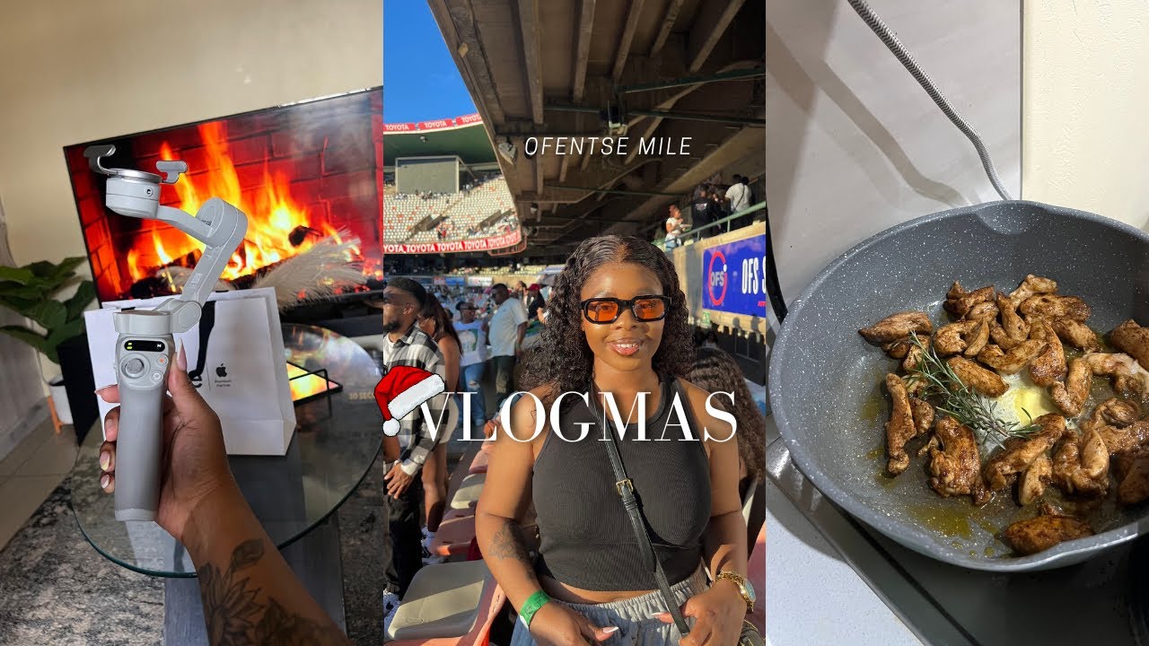 Digital Diary | Vlogmas | Fill up FNB stadium | Unboxing & more 🤍