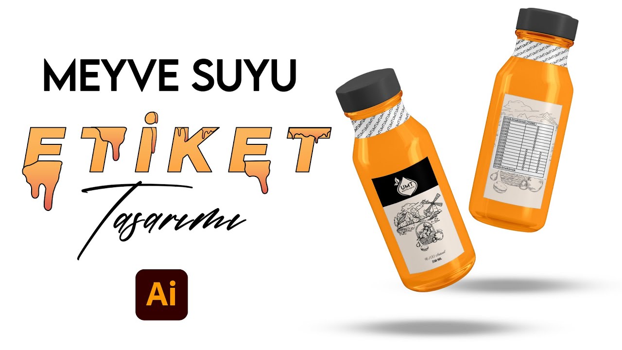 Etiket  Tasarımı Nasıl Yapılır? (Adobe Illustrator)