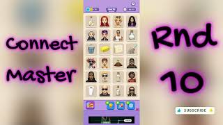 Connect master Rnd Level 10 Walkthrough 🧩 | Match Puzzle | Puzzle Solutions & Tips | Solutionguruji