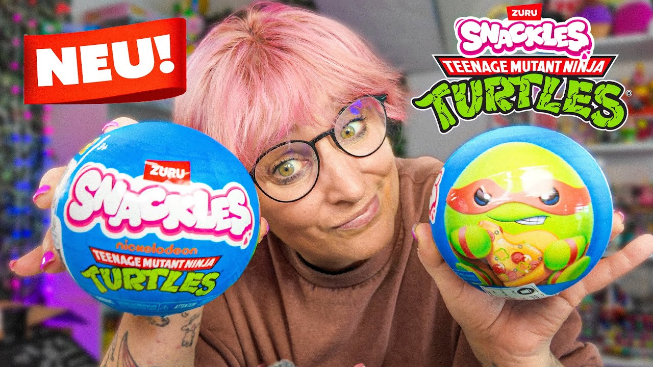 Neue Snackles?! Damit hab ich nicht gerechnet! 🐢🤯 | Ninja Turtles Unboxing!