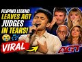 Filipino Legend Leaves AGT Judges in Tears With Emotional Performance 😭🎶