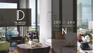 N Floor Plan: 2 bd / 2 ba