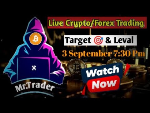 ? Live Forex / Crypto Trading For Beginners ||3 September Live Trading