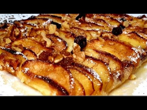 فطيرة التفاح الصحية للدايت بدون طحين مطبخ ايمان عاطف