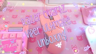 Razer Viper Ultimate Unboxing 💕💕💕 Kawaii Pink!  Kawaii Unboxing ❤️   4K screenshot 4