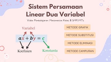 Sistem Persamaan Linear Dua Variabel | SPLDV | Matematika Kelas 8 SMP/MTs