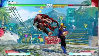 SFV Karin CC combo reset into stun