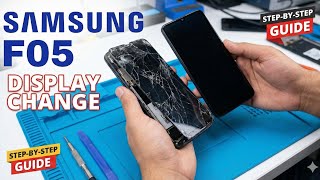 Samsung F05 Display Change | ഡിസ്പ്ലേ മാറ്റാം #samsung #displayreplace #mobilerepair #repairs 