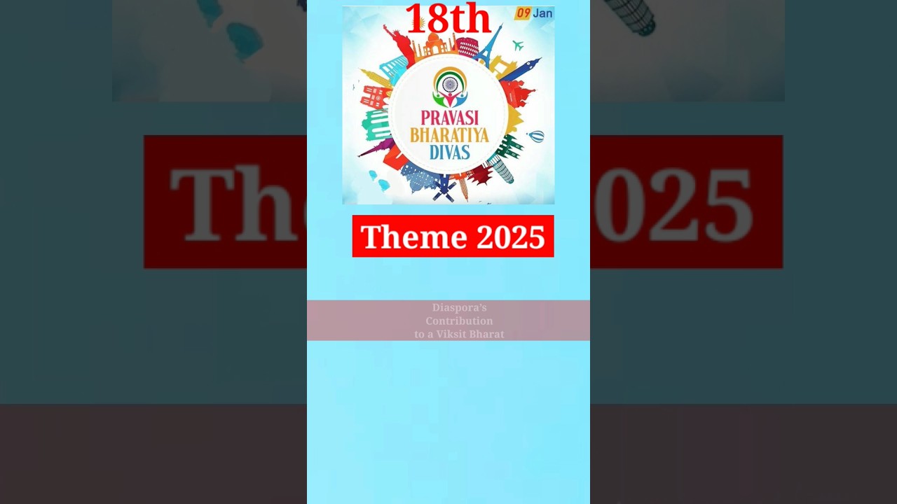 Pravasi Bhartiya Divas Theme 2025 