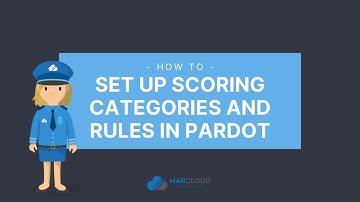 How to Set up Scoring Categories and Rules in Pardot