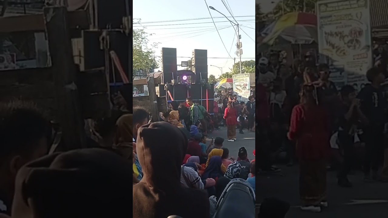 WM pro audio bawa 6 subwoofer // karnaval karangsono ngunut // midel singgel 10 inc banter poll